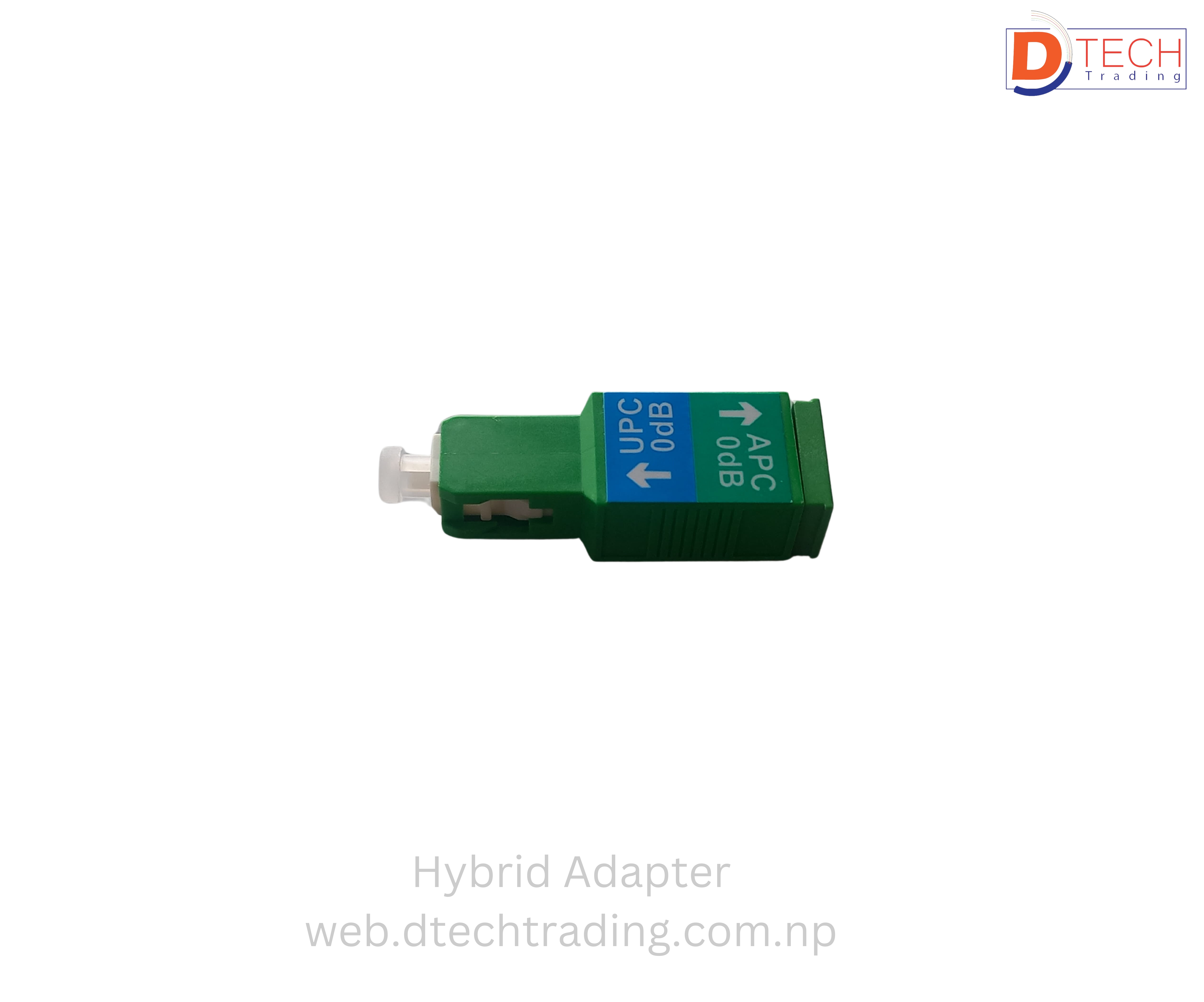 Hybrid Adapter SC/UPC Male to SC/APC Female